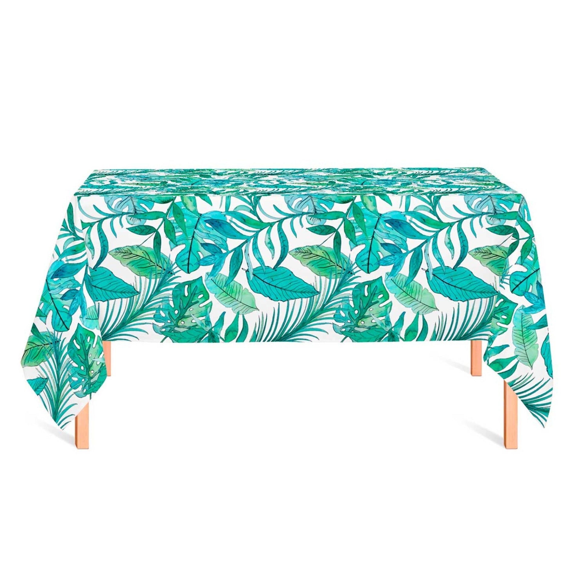 Mantel Anti Manchas Rectangular Botánico 145 x 250 cm2#Verde