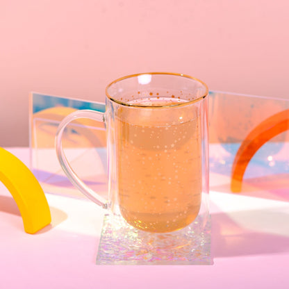 Mug Bhoro Doble Vidrio Golden Stars 470 ml4#sin color