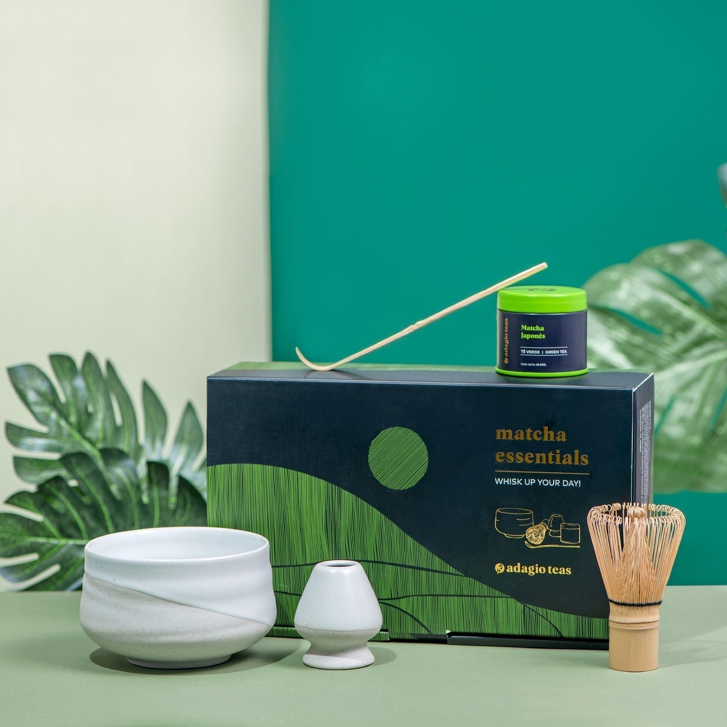 Set Matcha Bowl2#Blanco