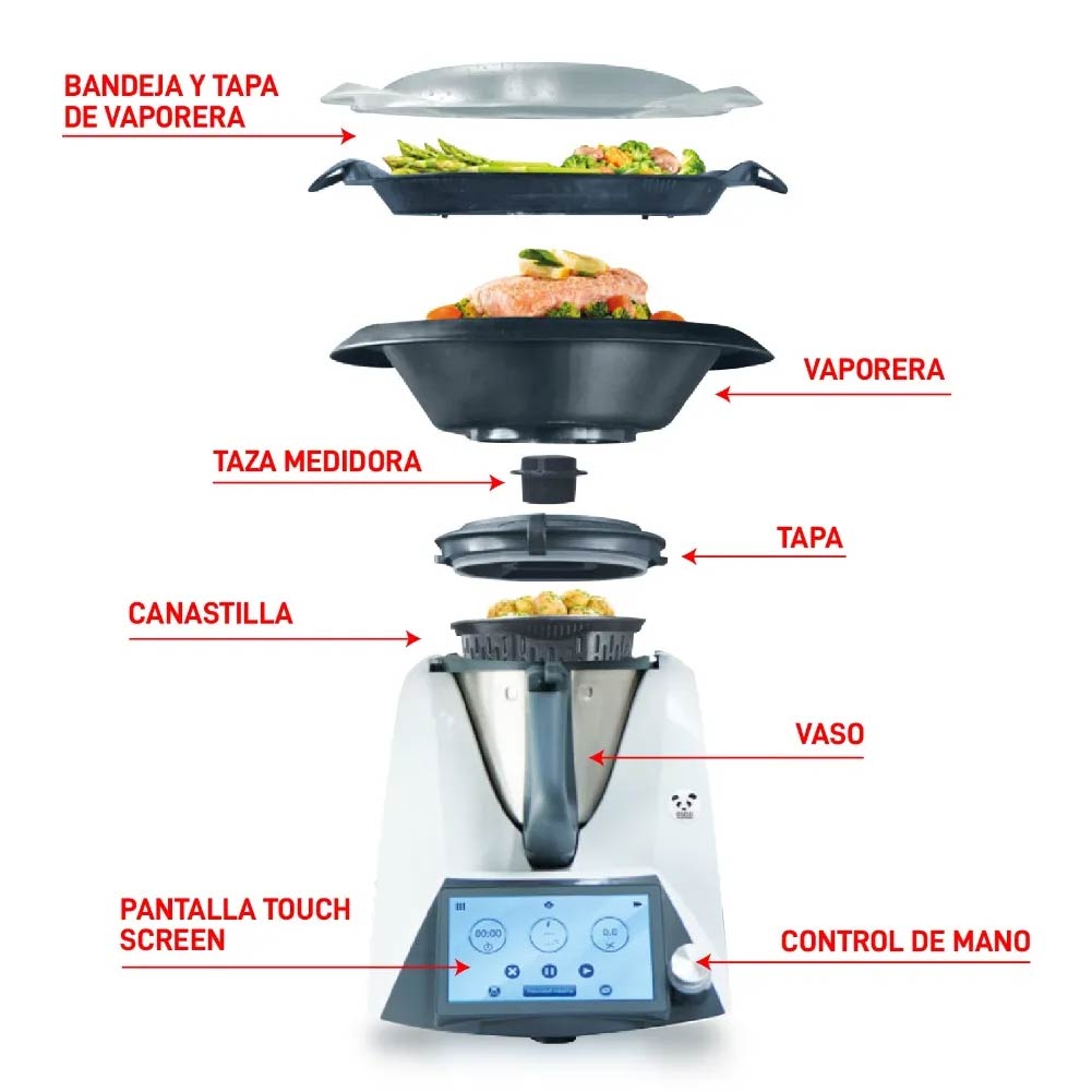 Robot Cocina Osojimix OM63#Acero