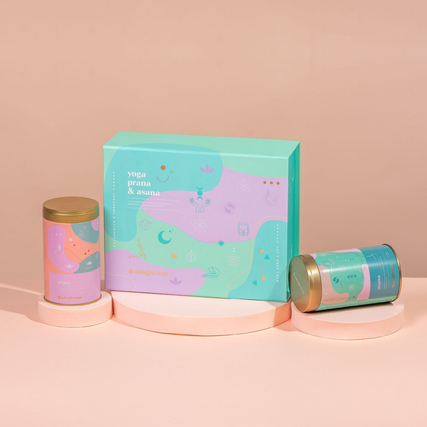 Pack de Té Prana & Asana1#Turquesa