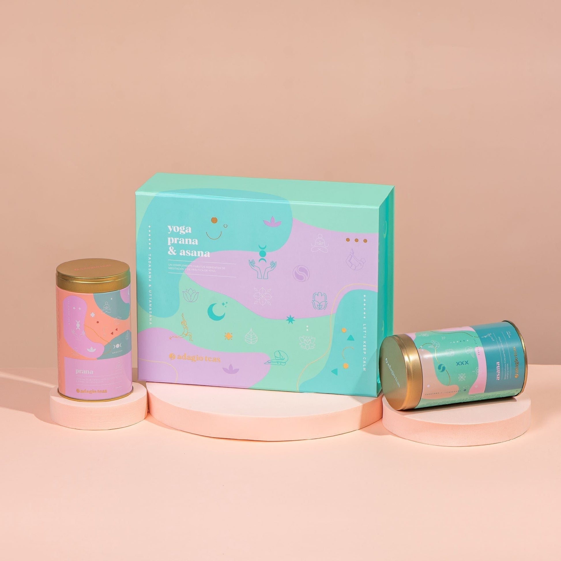 Pack de Té Prana & Asana1#Turquesa