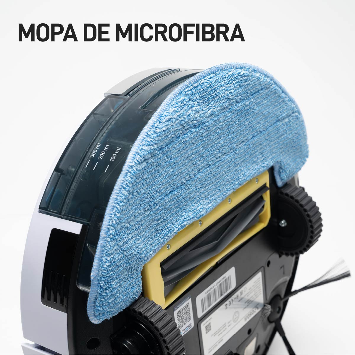 Aspiradora Trapeadora Robot DUO D990 WIFI9#Blanco