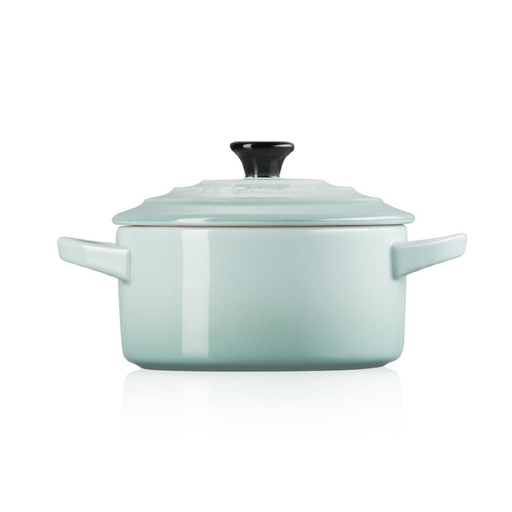 Mini Olla Cocotte 10cm Sea Salt1#Celeste