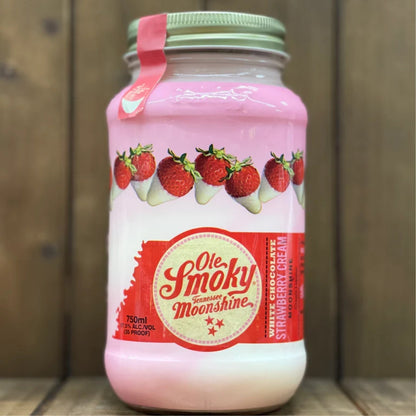 Ole Smoky White Chocolate Strawberry Cream 750 ml2#Sin color