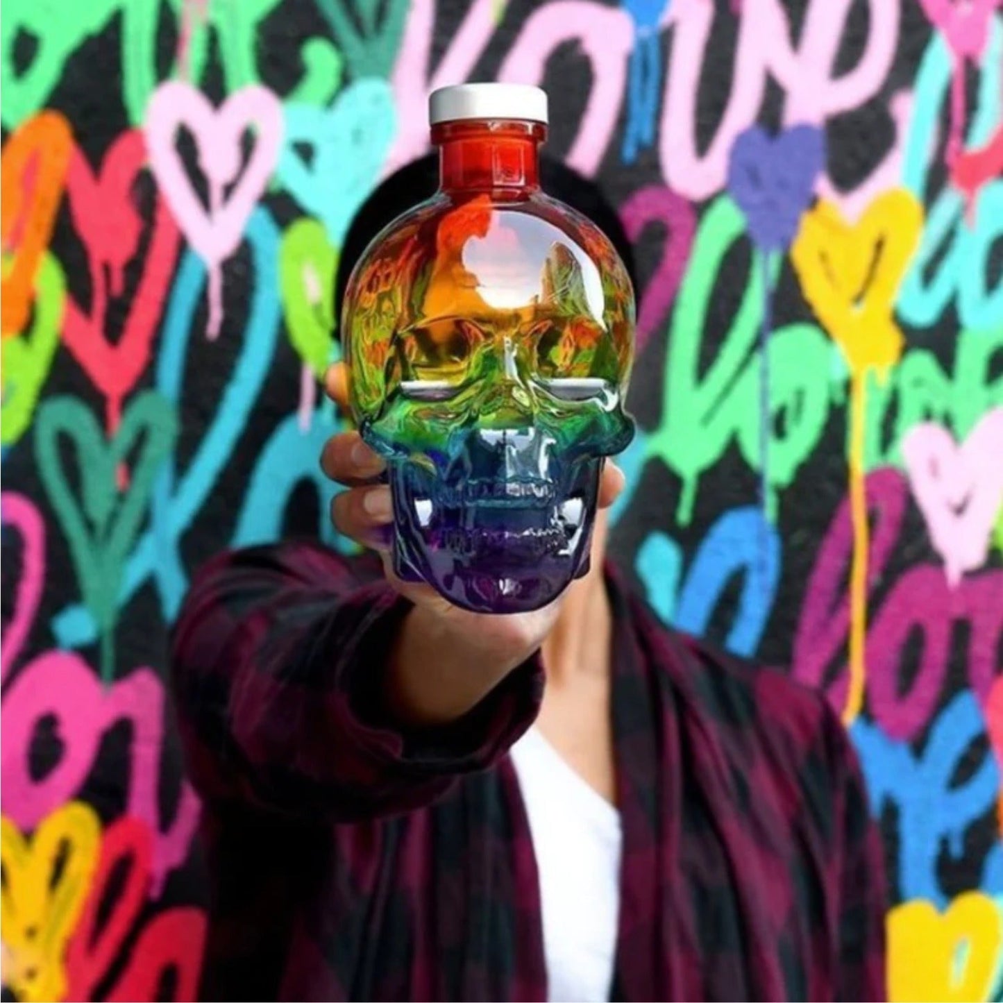 Full Crystal Head Vodka X23#Sin color