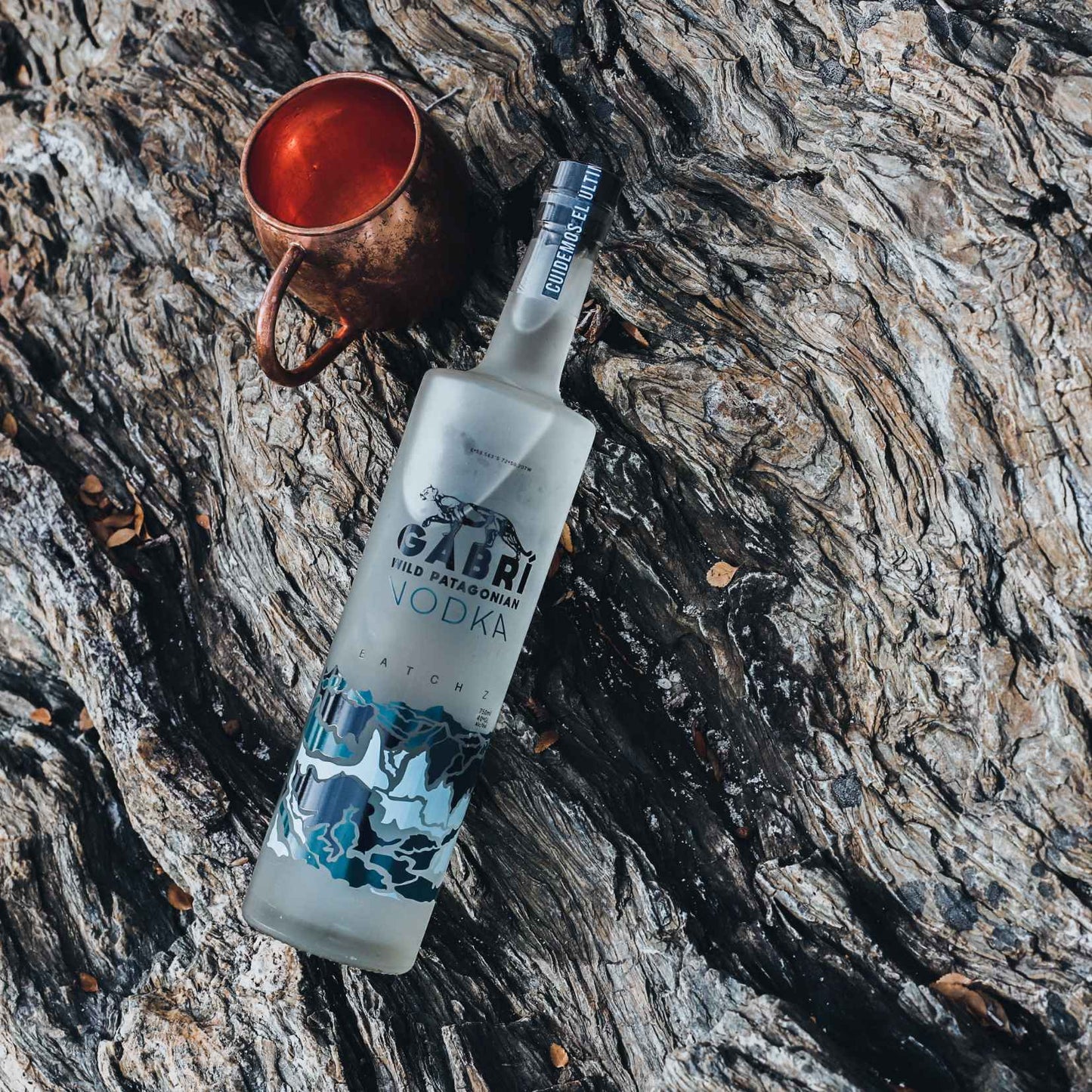 Gabrí Wild Patagonian Vodka Batch Z 700 cc1#Sin color