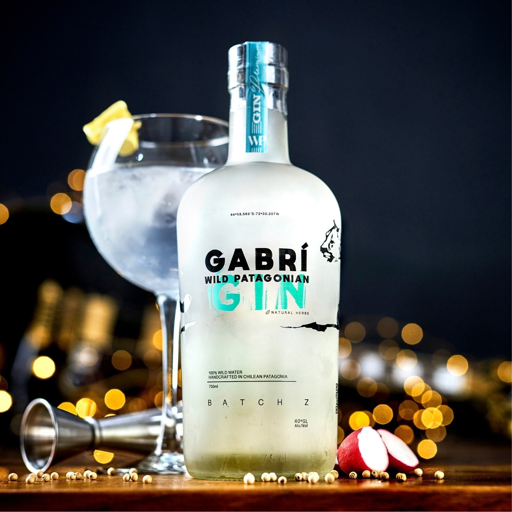 Gabrí Wild Patagonian Gin Batch Z 700ml1#Sin Color