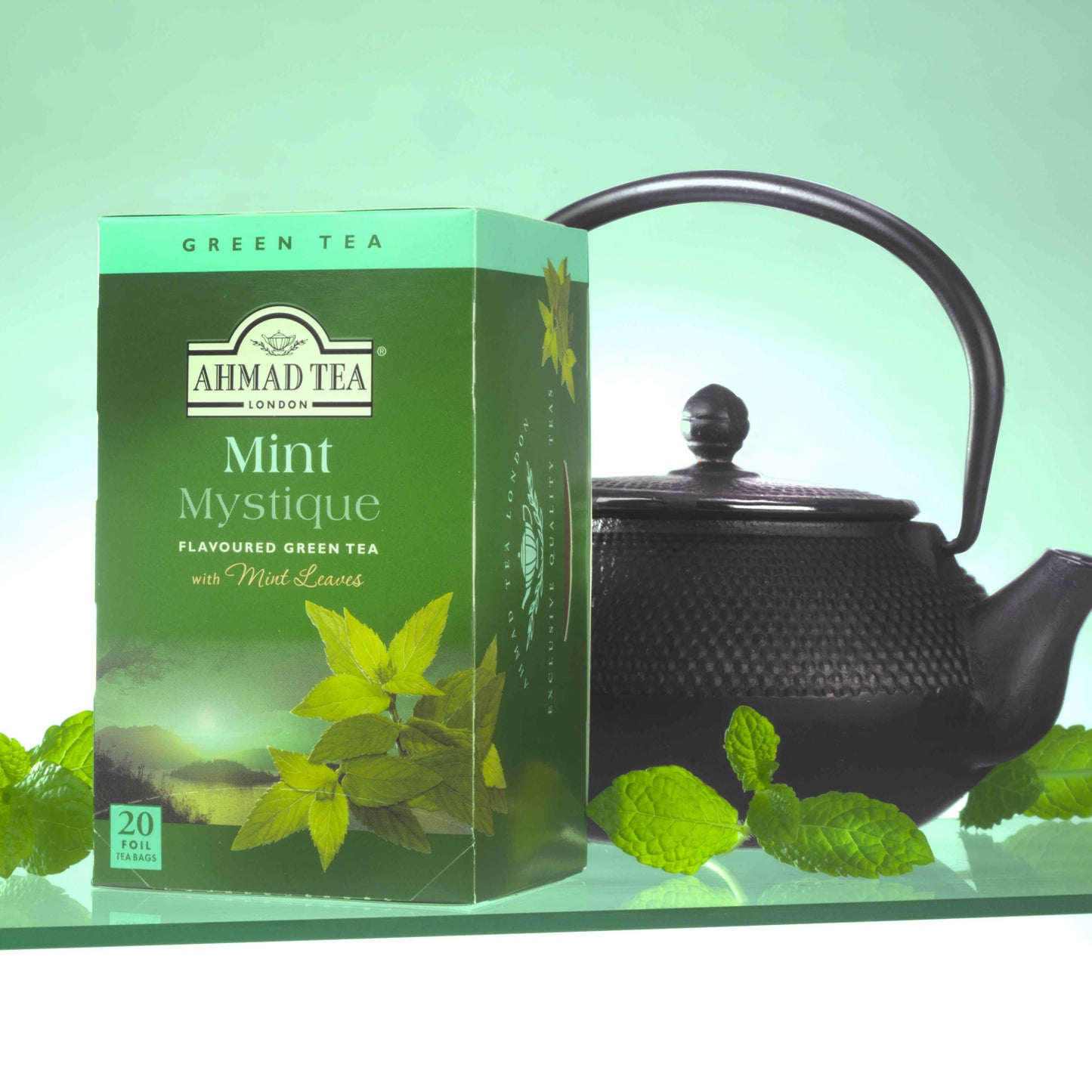 Té Verde Mint Mystique (10 Sachets)1#Sin Color