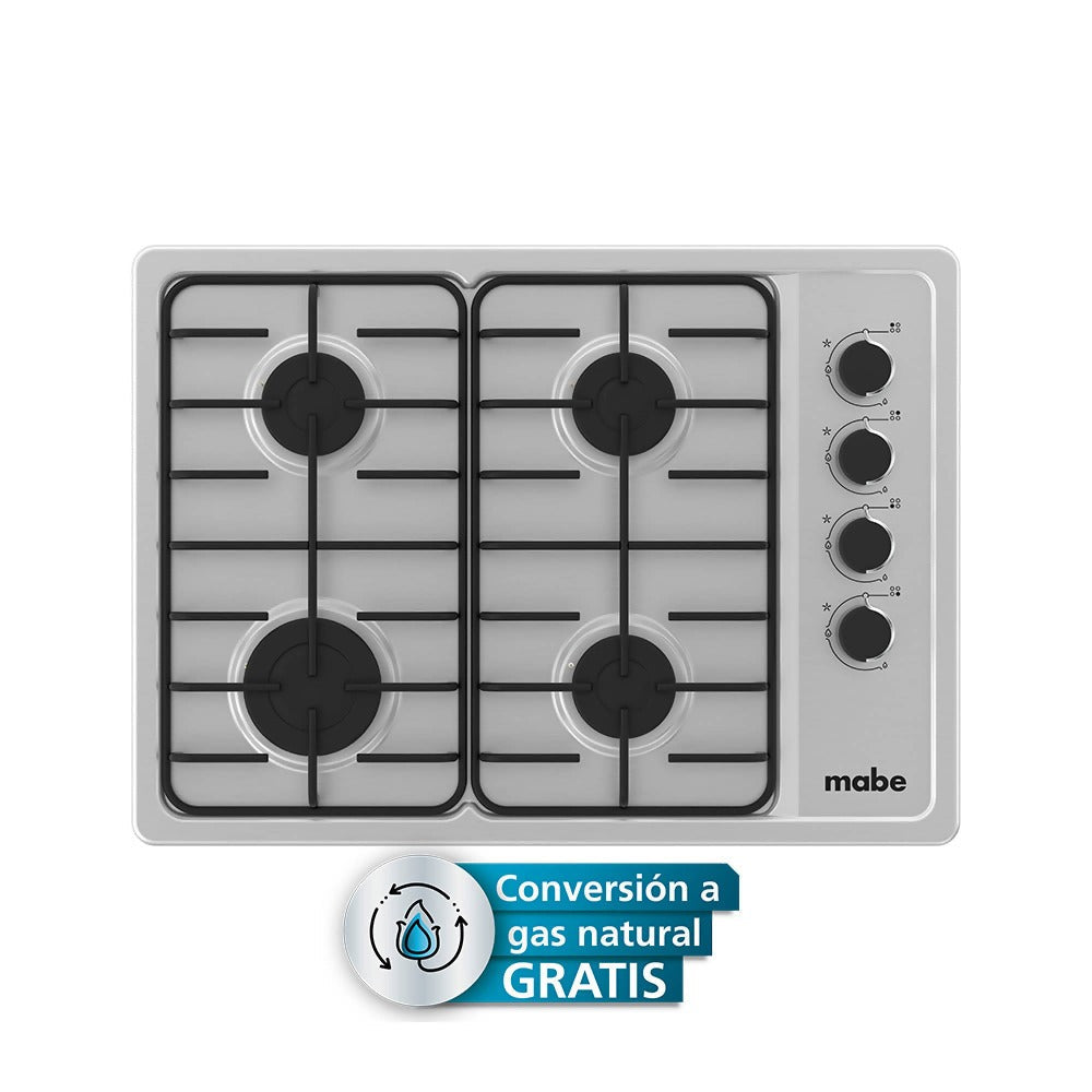 Encimera a Gas 4 Quemadores 60 CMG6044SD-1CL4#Acero