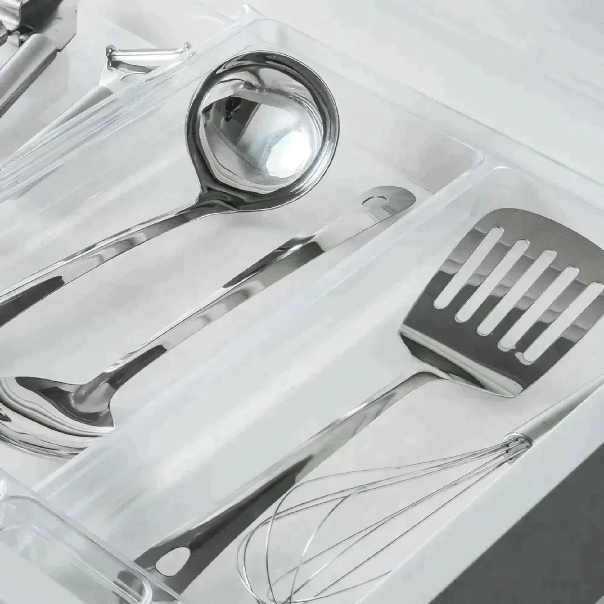 Organizador de Cajón Clear 6.3 Lts Doble4#Sin color