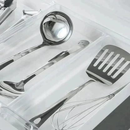 Organizador de Cajón Clear 6.3 Lts Doble4#Sin color