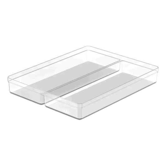 Organizador de Cajón Clear 6.3 Lts Doble1#Sin color