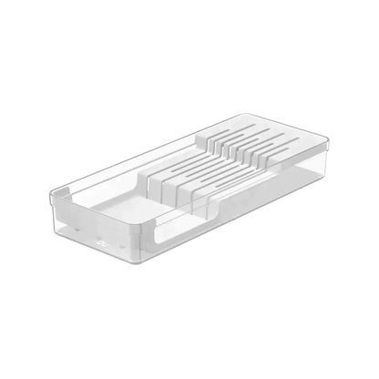 Organizador de Cuchillo Clear3#Blanco