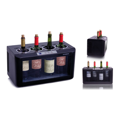 Enfriador De Vinos Para Barra 4 Botellas3#Negro