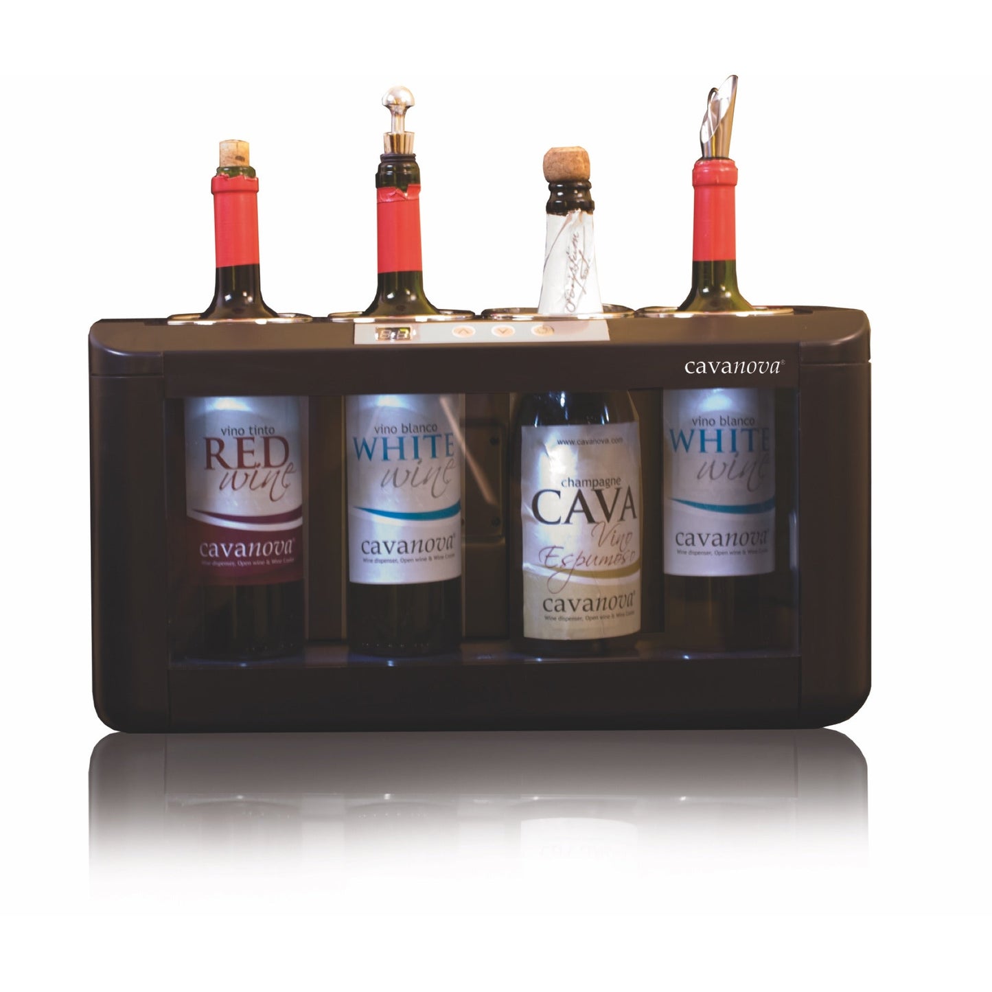 Enfriador De Vinos Para Barra 4 Botellas2#Negro