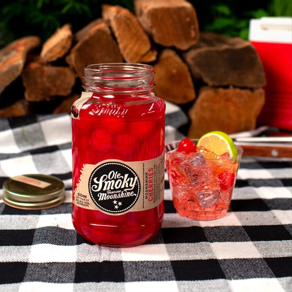 Ole Smoky Moonshine Cherries 750 ml2#Sin Color