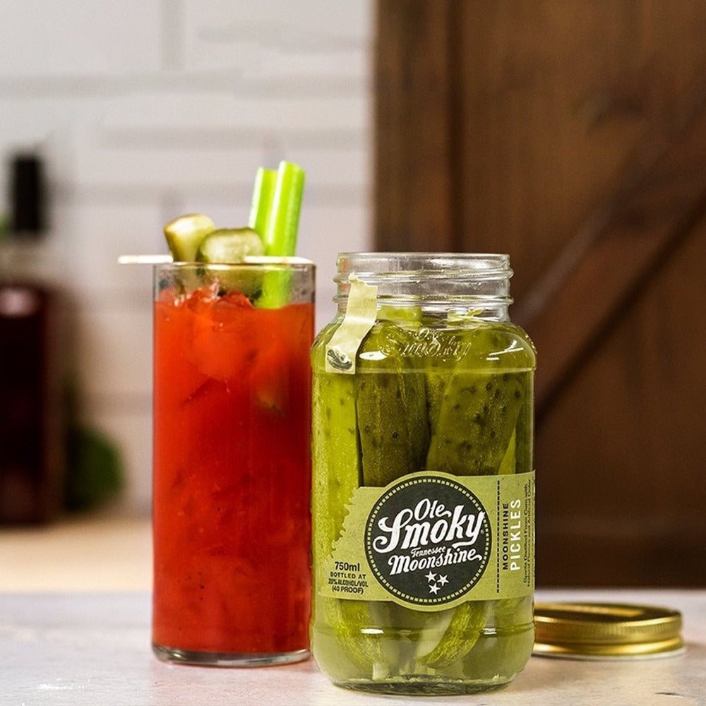 Ole Smoky Pickles Moonshine 750 ml3#Sin Color
