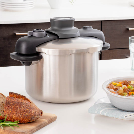 Olla a Presión Secure Compact 6 Lts1#Acero