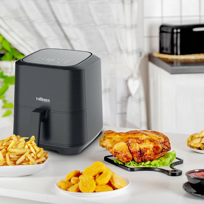 Freidora de Aire Digital Thor Power Heat XL 6 Lts1#Negro