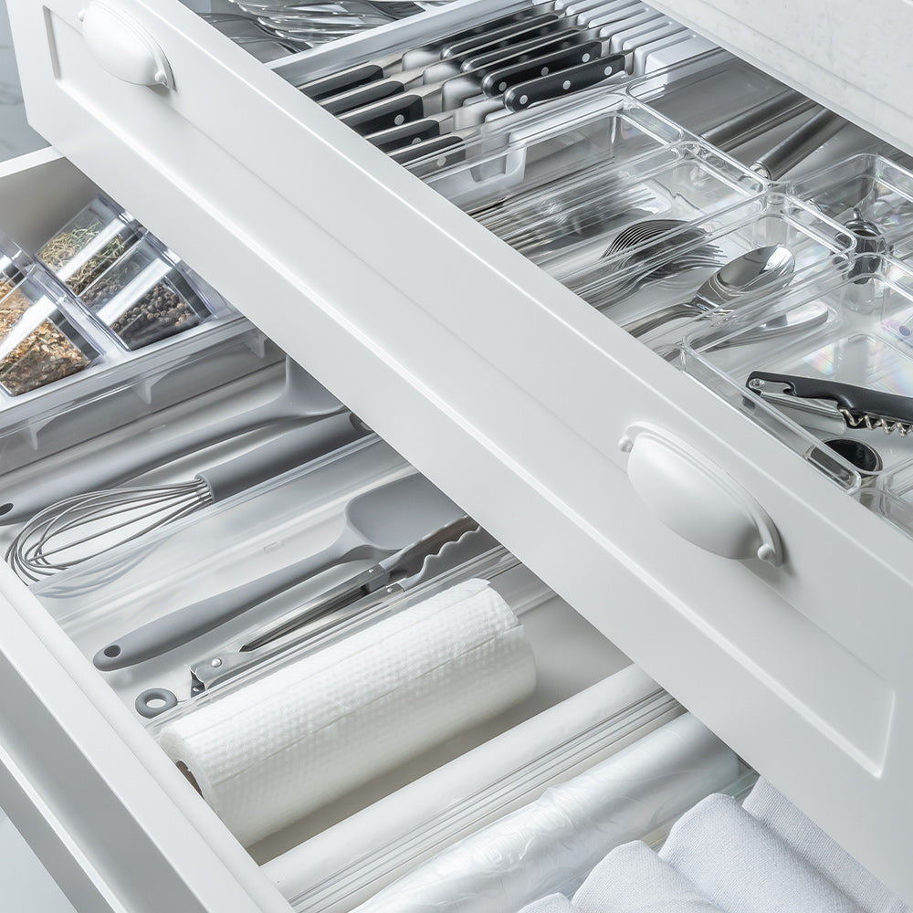 Organizador de Cajón Clear 3.5 Lts Simple3#Sin color