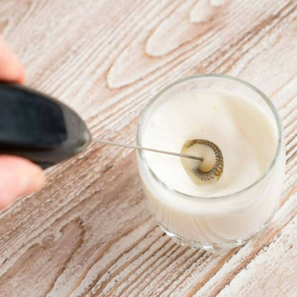 Espumador De Leche Fino4#Negro