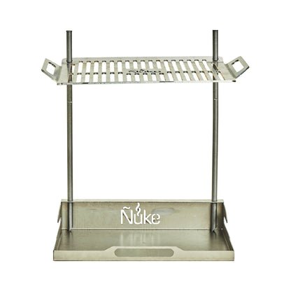 Parrilla Portátil Camper con Base2#Acero