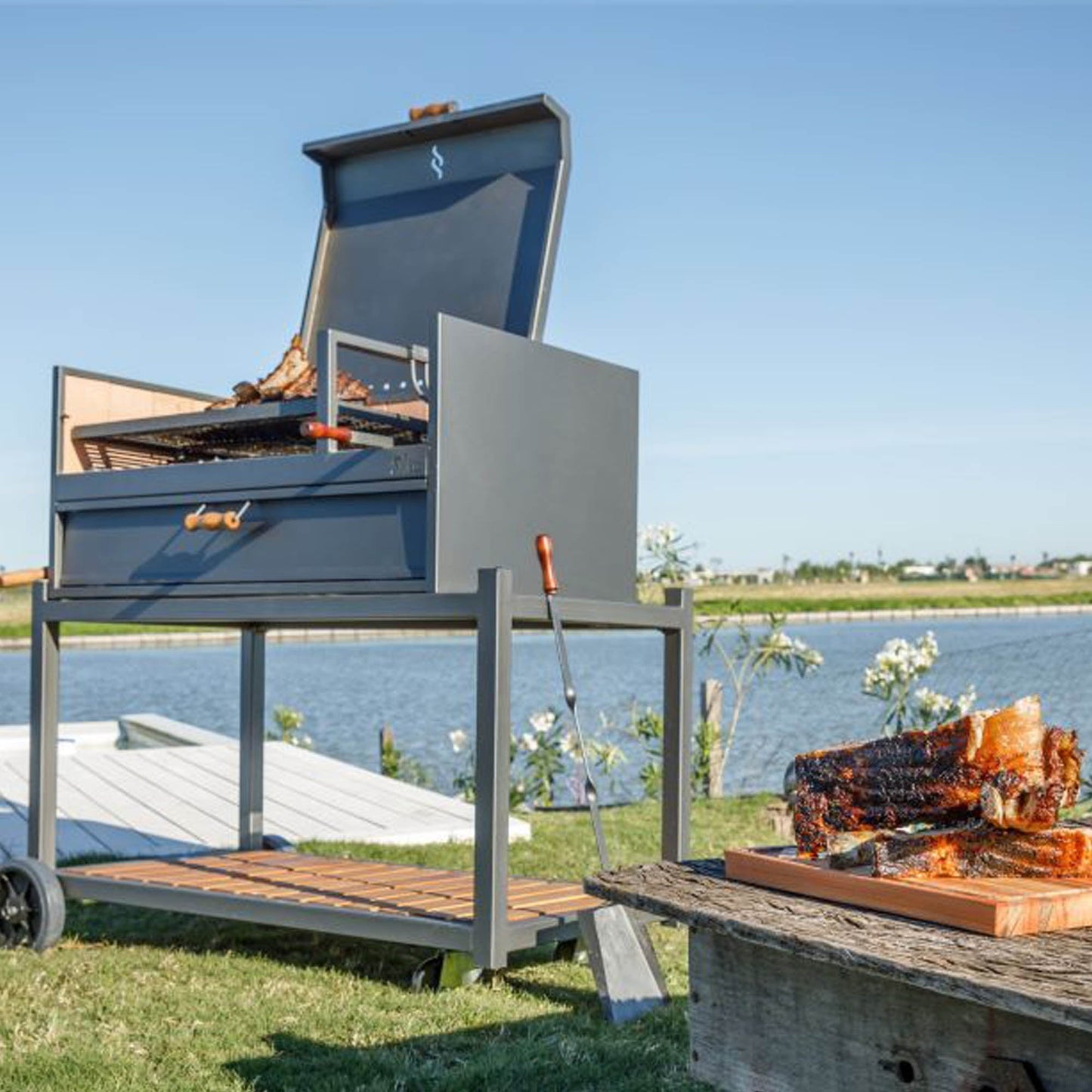 Parrilla Delta1#Gris