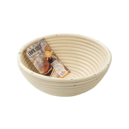 Cesta Para Leudar Pan Redonda 25 Cm4#Beige