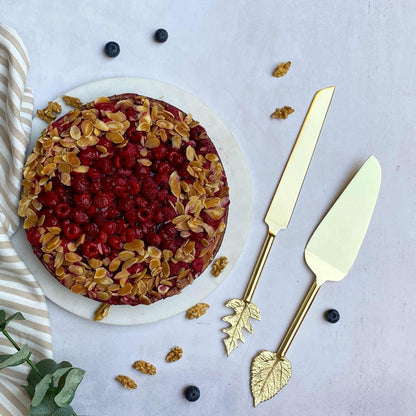 Set Torta Hoja2#Dorado