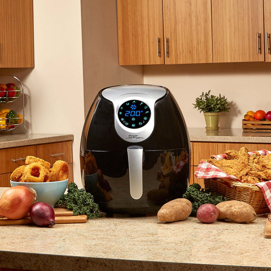 Freidora de Aire 3.4 Qtz 3.2 Lts1#Negro