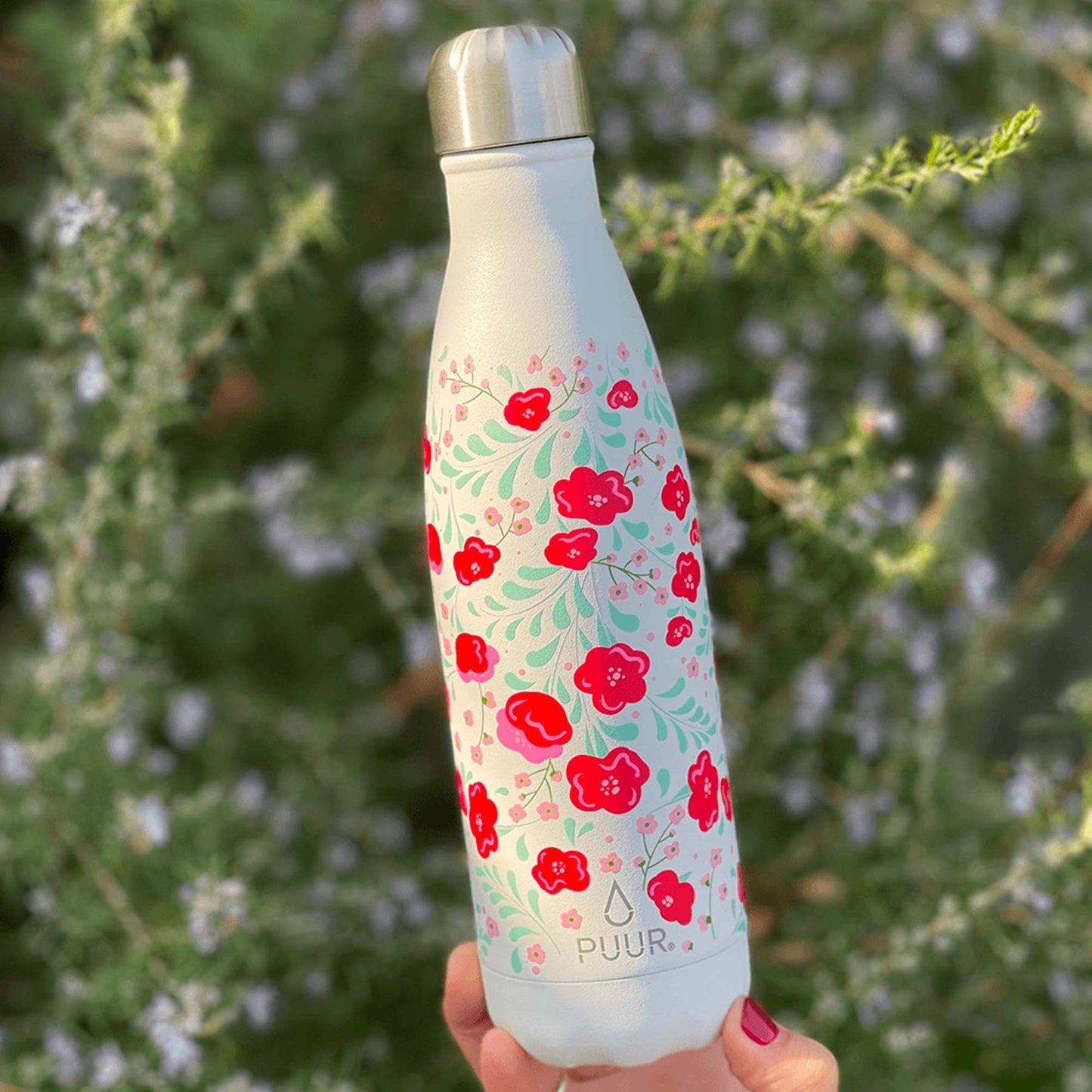 Botellas Térmicas Colección Blossom 500 ml1#Rosado