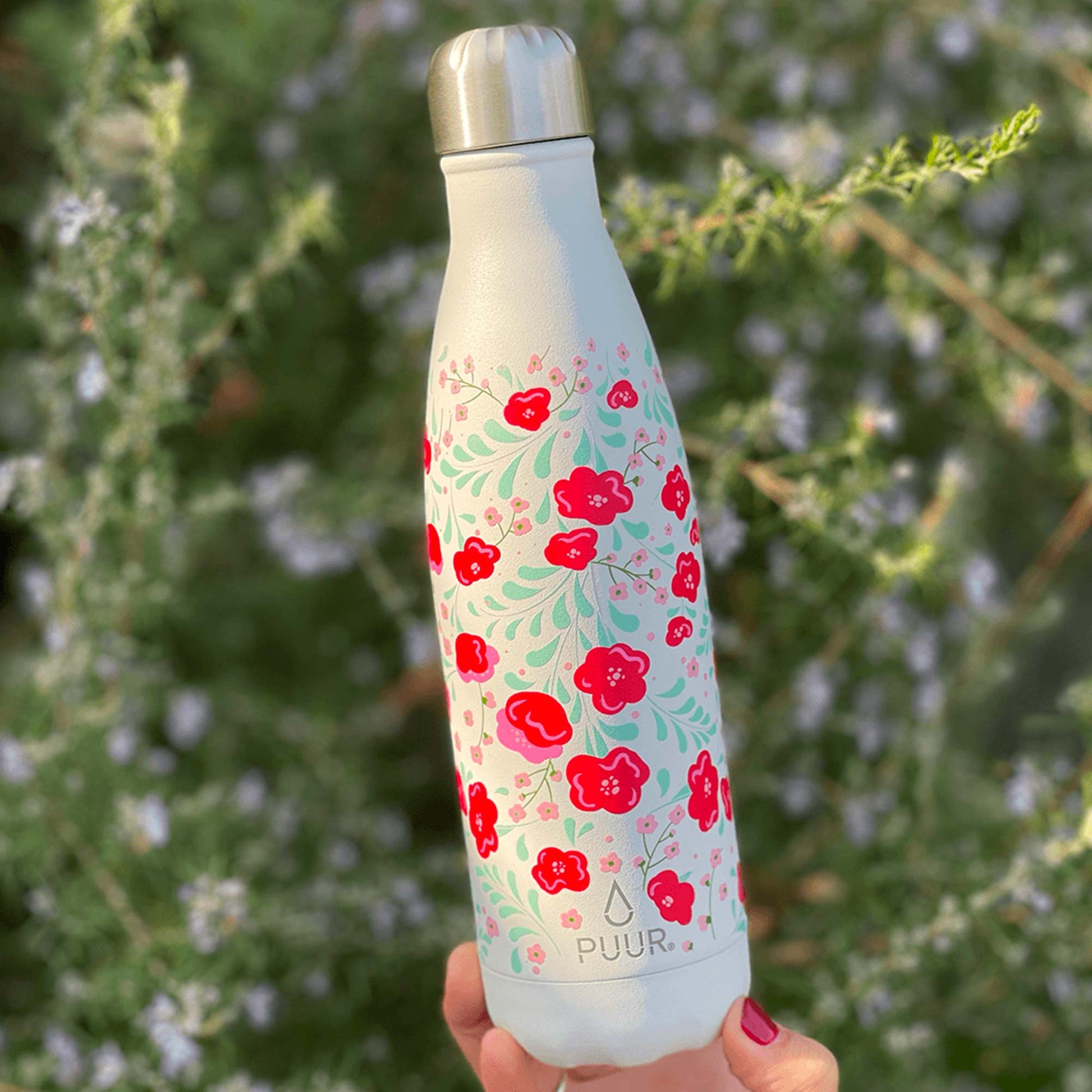 Botellas Térmicas Colección Blossom 500 ml1#Rosado