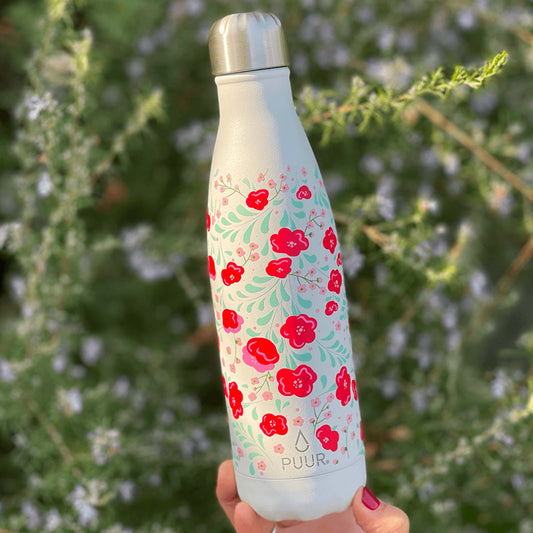 Botellas Térmicas Colección Blossom 500 ml1#Rosado