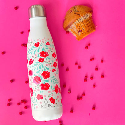 Botellas Térmicas Colección Blossom 500 ml2#Rosado