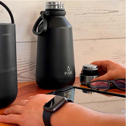 Botella Térmica Maxi 1200 ml4#Negro