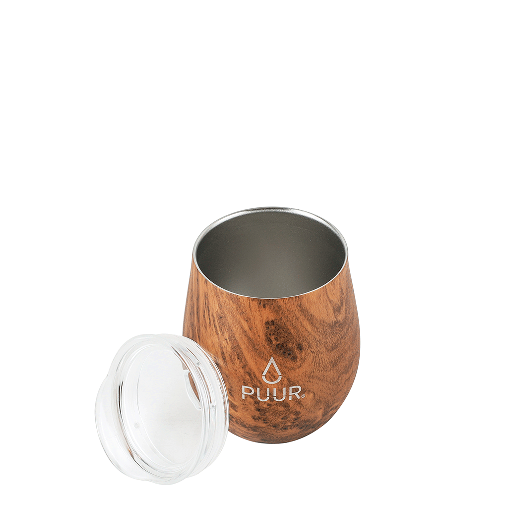 Vaso térmico Wood 240 ml2#Café