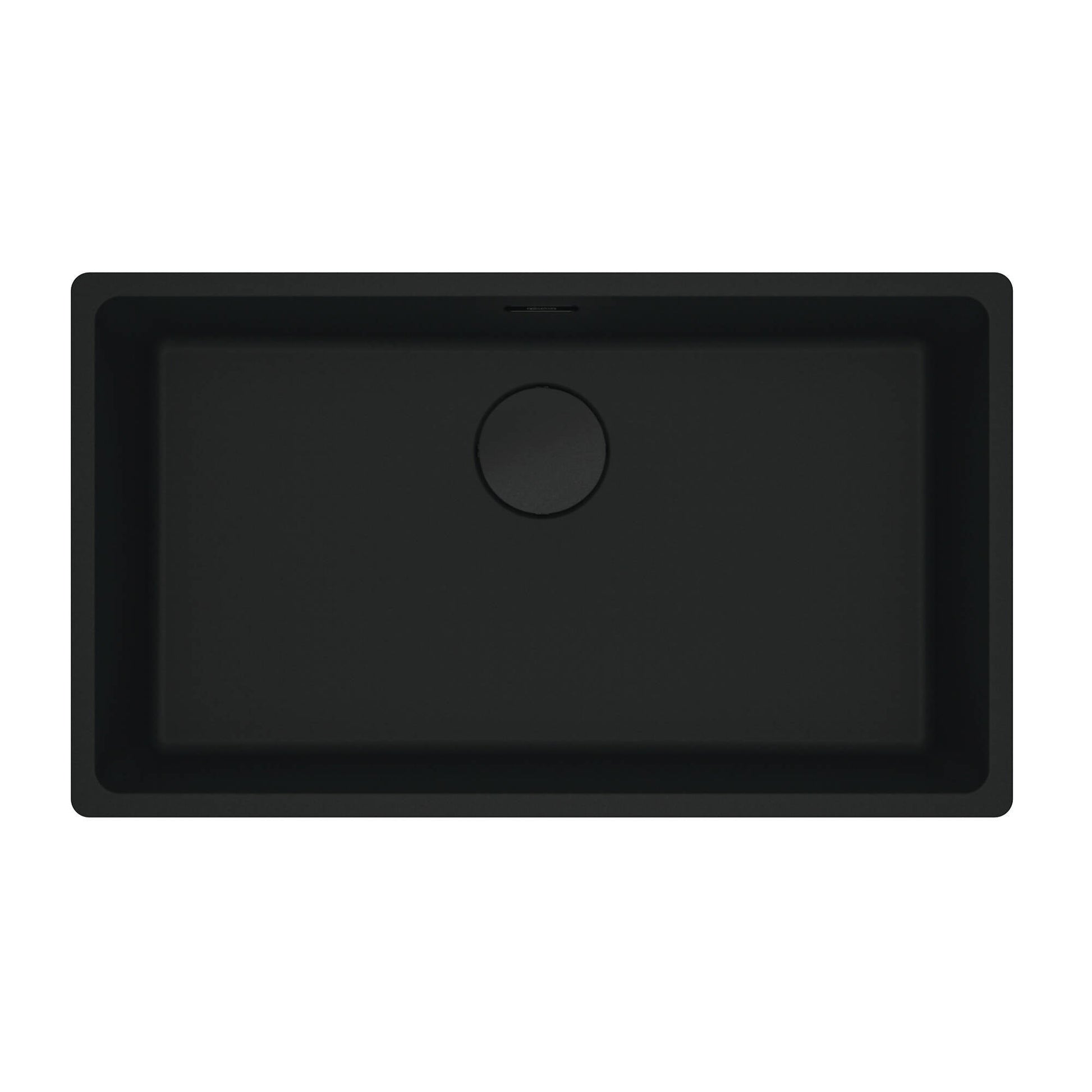 Lavaplatos de Cuarzo MRG 110-721#Negro