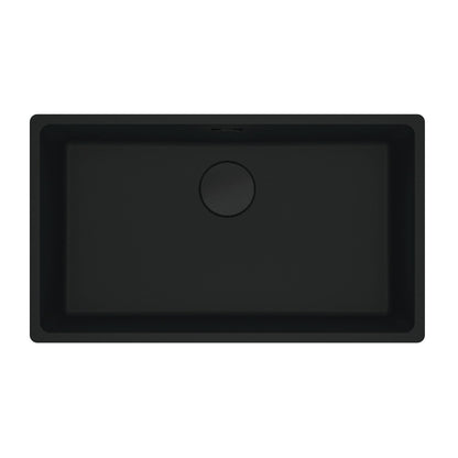 Lavaplatos de Cuarzo MRG 110-721#Negro