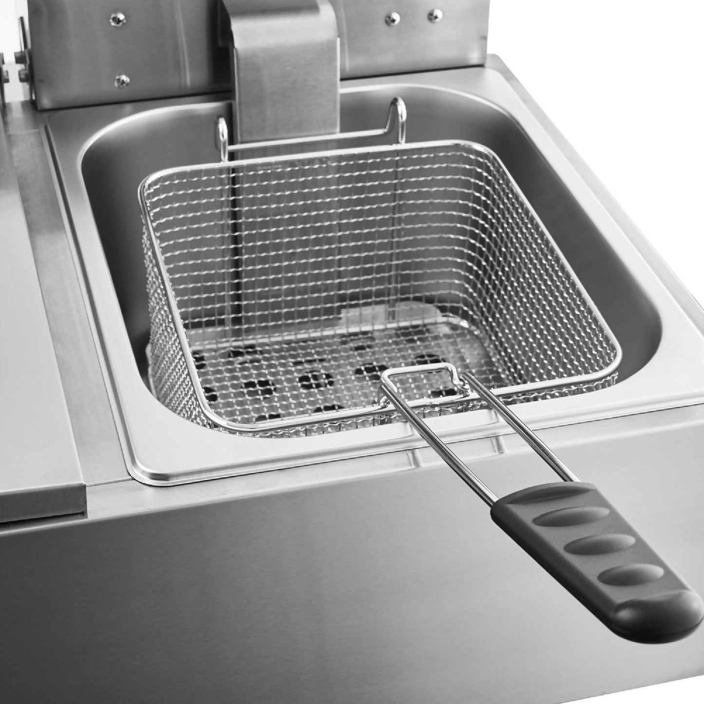 Freidora Sobremesa 6 Litros con 2 Depósitos VFS-0625#Gris