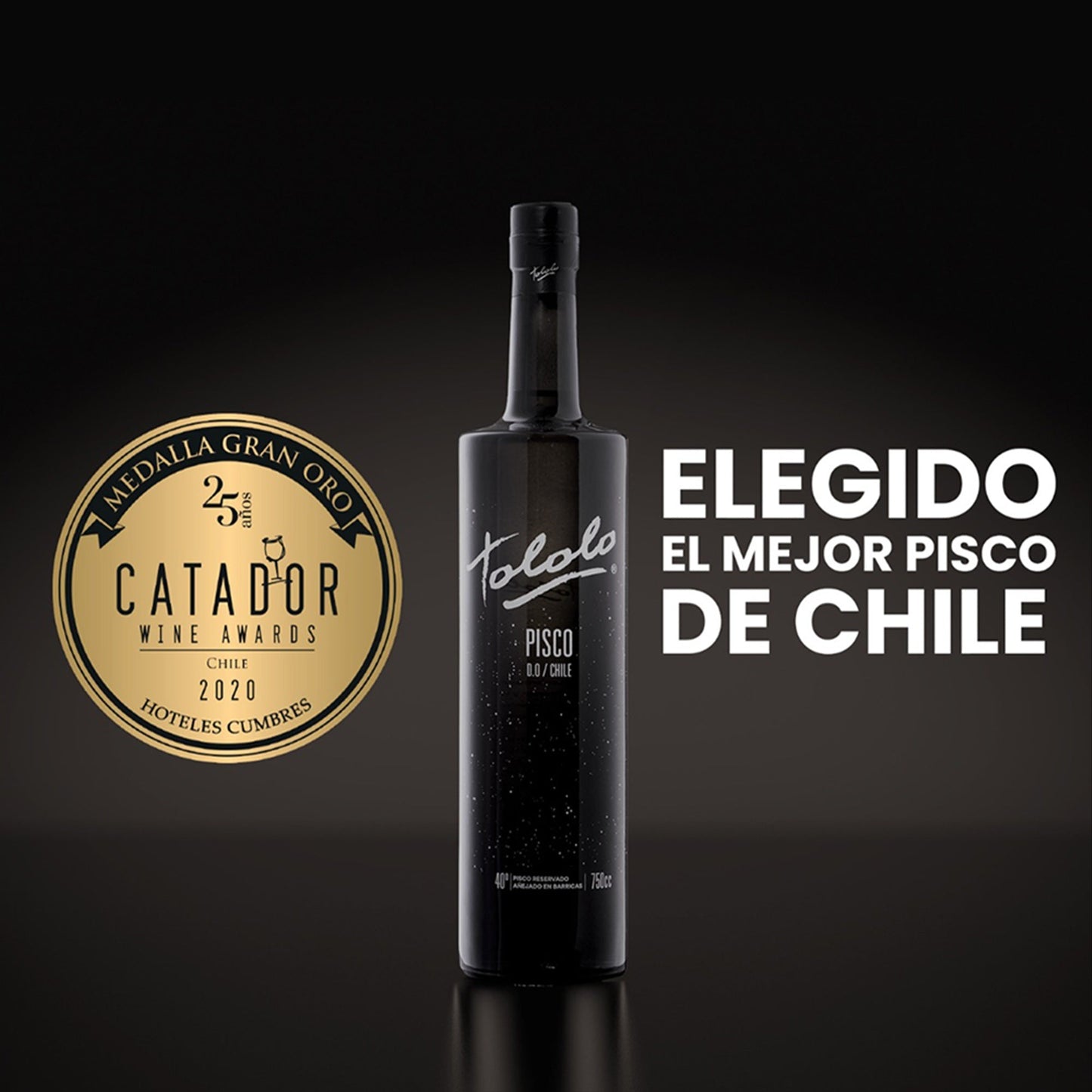 Pisco Tololo Black 750 cc3#Sin color