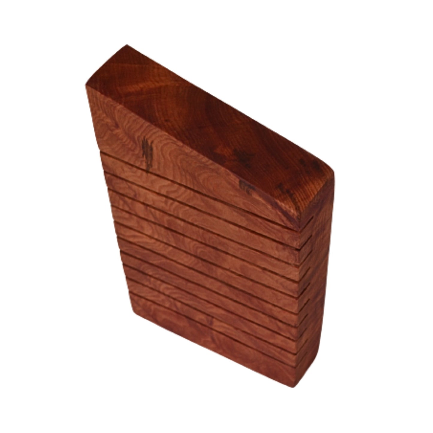 Porta Cuchillos 10 Unidades Raulí Rojo1#Café