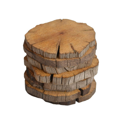 Set 8 Posavasos de Madera1#Café