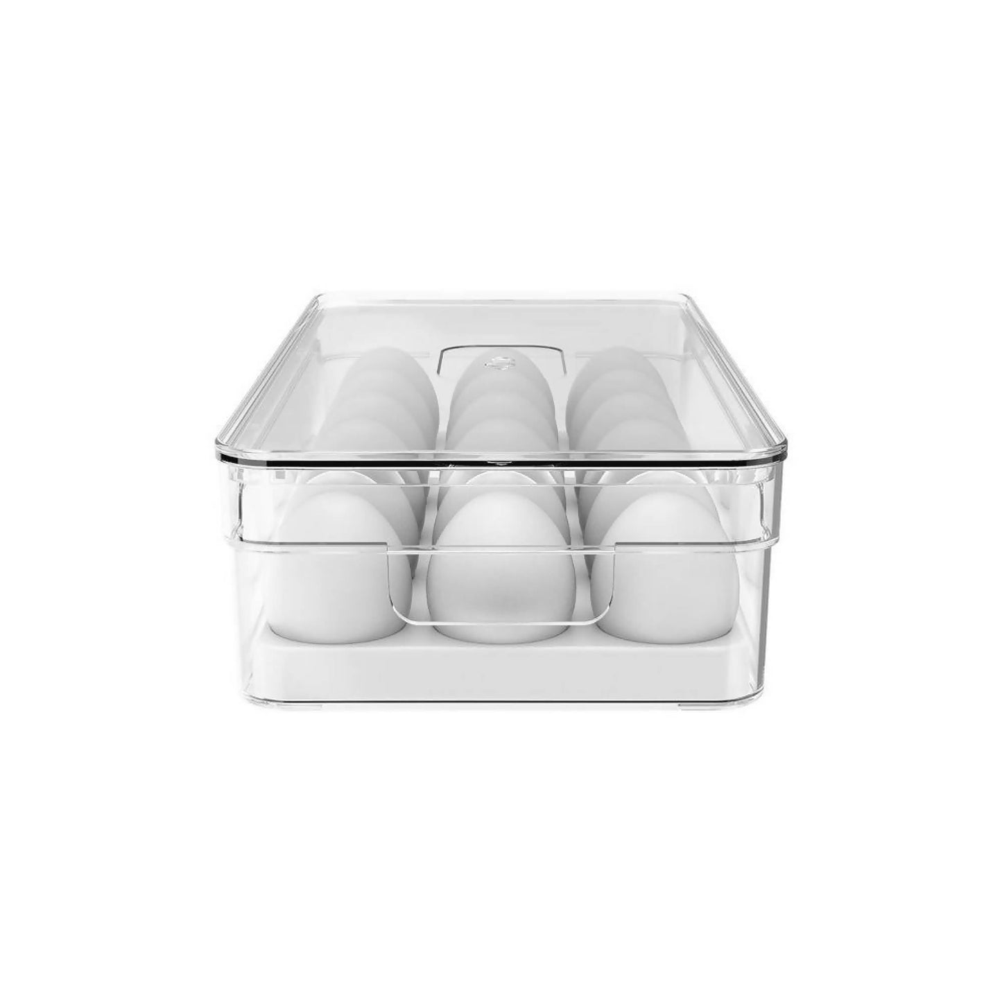 Organizador De Huevos Clear Fresh 18 Und.3#Sin color