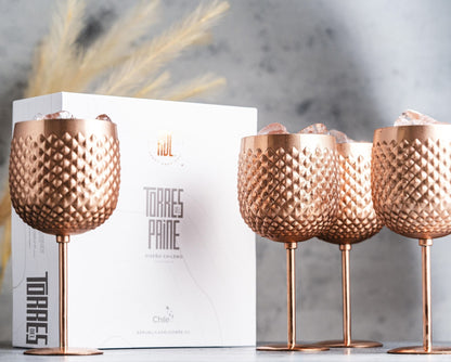 Pack 4 Copas Torres Del Paine 600 Ml