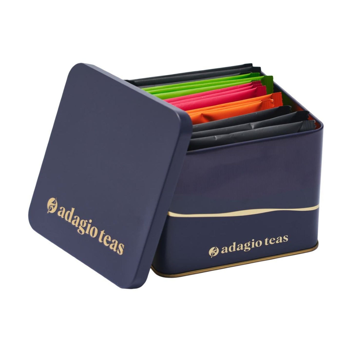 Pack de Té 5 Colores Black Classic1#Azul