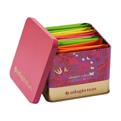Pack de Té 5 Colores Flores de Verano2#Rosado
