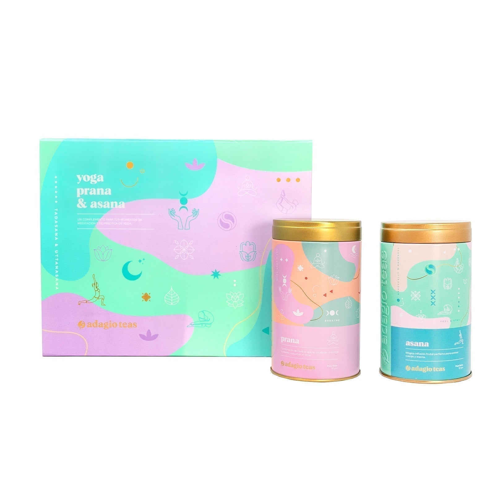 Pack de Té Prana & Asana2#Turquesa