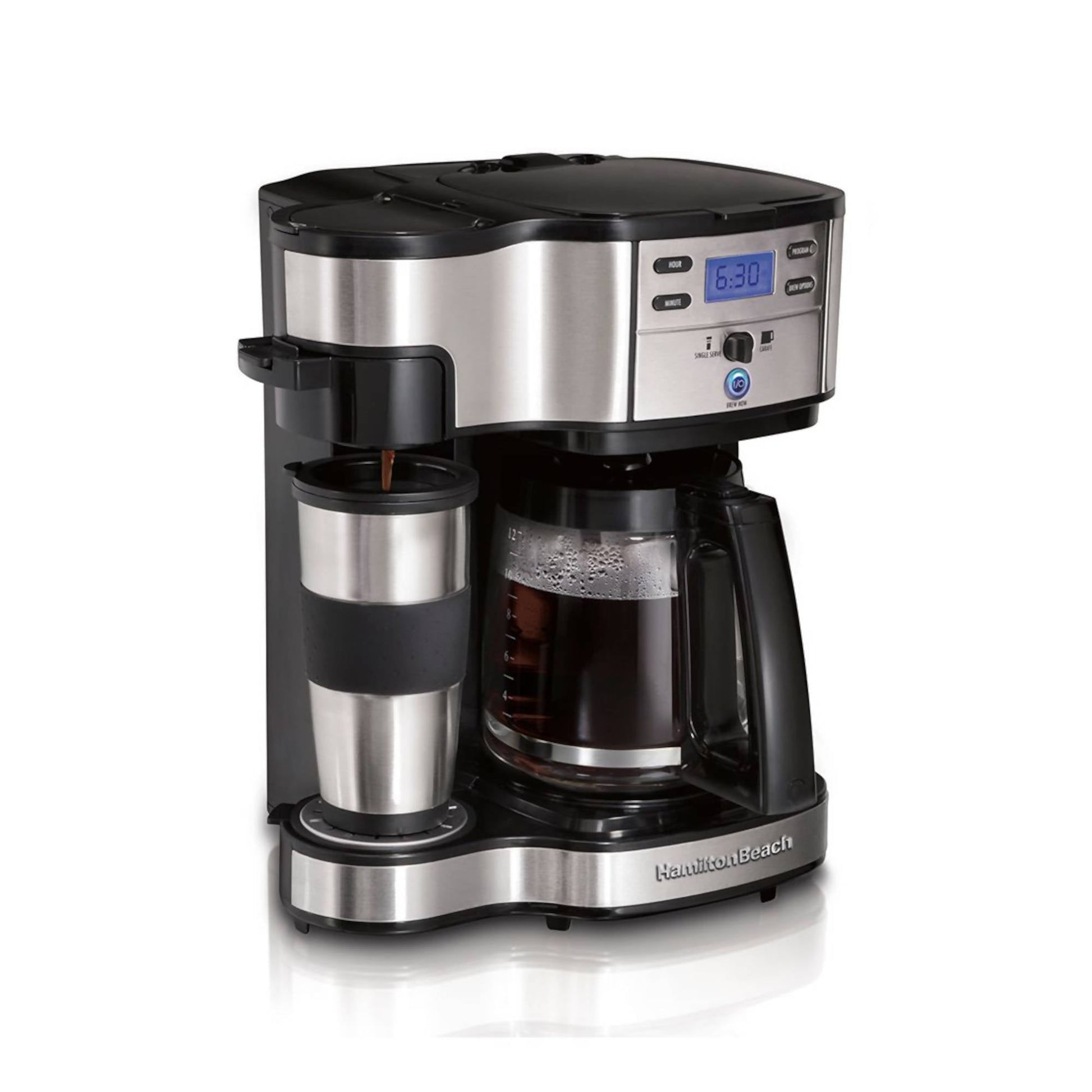 Cafetera Programable 49980-CL Doble Función5#Negro