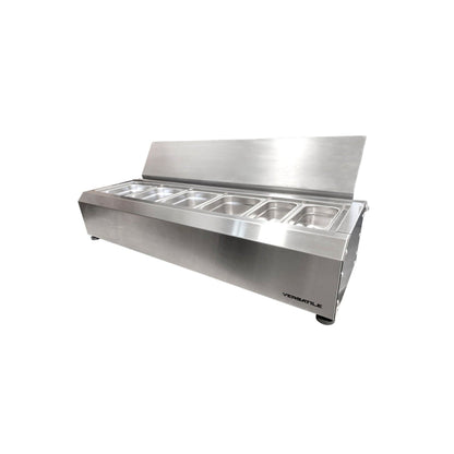 Salsera 6 Estaciones de Sobremesa 960-IN2#Gris plata